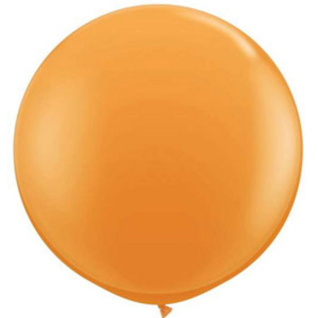 (image for) 60cm Round Latex ~ Orange (Float time 3+ days)