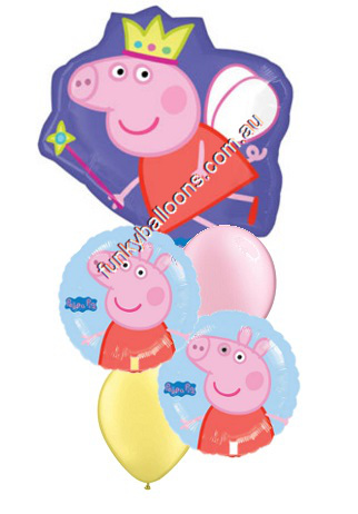 (image for) Peppa Pig Fairy Balloon Bouquet